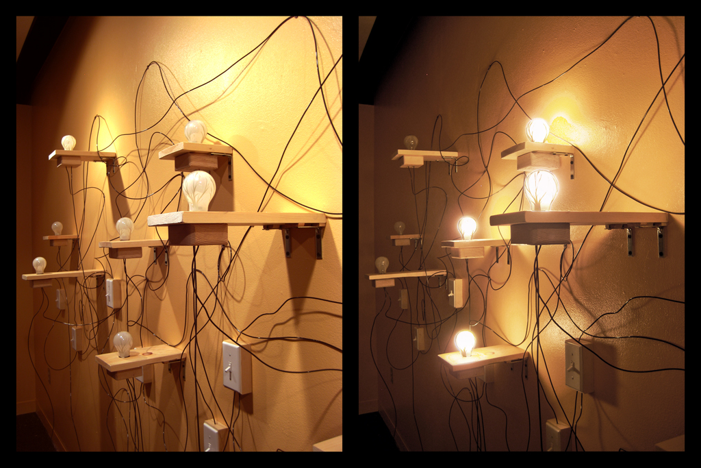 Link (detail), Mixed Media Installation