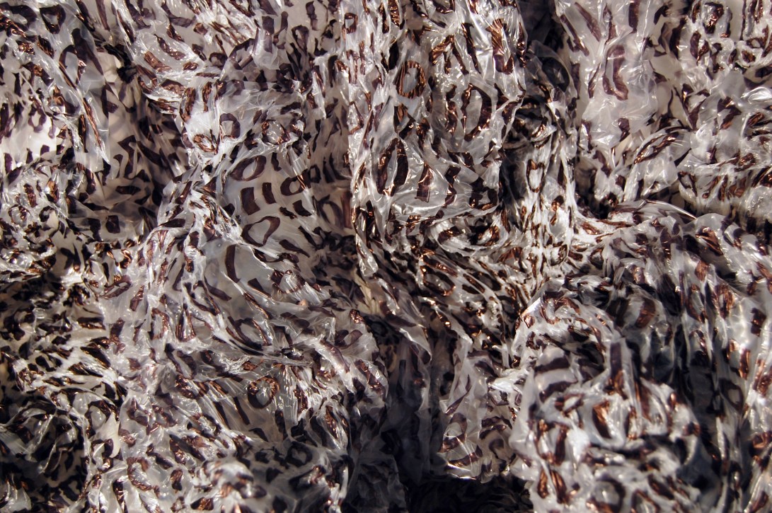 lol101lol101 (detail),  Ink on Plastic, approx. 3ft diameter